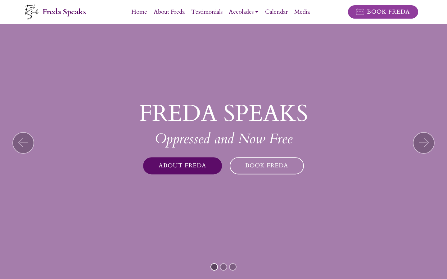 Fred A. King website designed and built by A&O Design Solutions