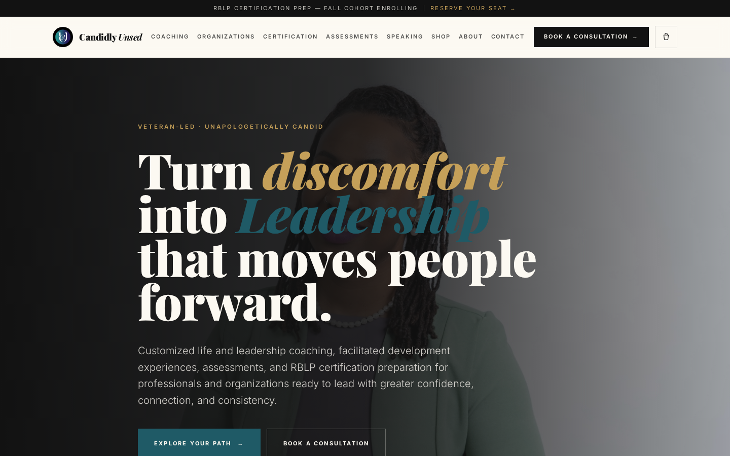 Candidly Unsed website designed and built by A&O Design Solutions