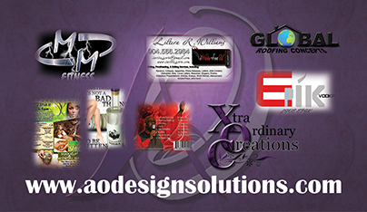 A&O Design Solutions Business card